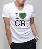 Camisetas con cuello V (Hombre)