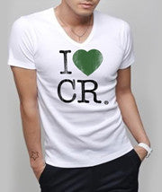 Camisetas con cuello V (Hombre)
